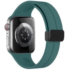 Mágneses szíj Apple óra ultraszíjhoz 49mm 45mm szilikon karkötő iWatch Series 7 8 se 6 5 3 44mm 45mm 40mm 41mm 42mm 38mm