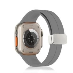 Mágneses szíj Apple óra ultraszíjhoz 49mm 45mm szilikon karkötő iWatch Series 7 8 se 6 5 3 44mm 45mm 40mm 41mm 42mm 38mm