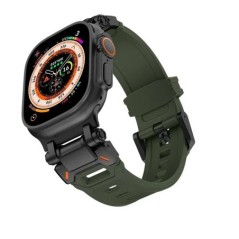 TPU sportszíj Apple Watch 9 45mm Ultra 2 49MM 44mm 42mm titán színű szilikon óraszíj iWatch9 8 SE 7 6 4 5 3 2 1