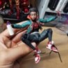 Sentinel Sv Akció Pókember Miles Morales akciófigura Modell Pókember a pókba Verse Peter Parker Miles figurajátékok