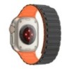 Mágneses sportszíj Apple Watch Ultra 2 49mm 45mm 44 42mm 38 40 41mm szilikon szíj iWatch sorozathoz 9 8 7 6 5 4 se 3 hurok