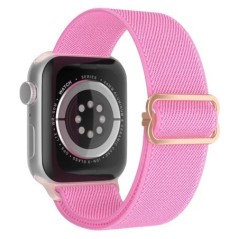 Bohemian nylon szíj Apple Watch ultra 2 49mm 41mm 45mm 38/40/44mm rugalmas fényes karkötőhöz iWatch Series 9/8/7 6 5 4 Se Band