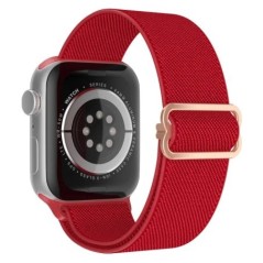 Bohemian nylon szíj Apple Watch ultra 2 49mm 41mm 45mm 38/40/44mm rugalmas fényes karkötőhöz iWatch Series 9/8/7 6 5 4 Se Band