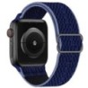 Bohemian nylon szíj Apple Watch ultra 2 49mm 41mm 45mm 38/40/44mm rugalmas fényes karkötőhöz iWatch Series 9/8/7 6 5 4 Se Band