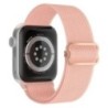 Bohemian nylon szíj Apple Watch ultra 2 49mm 41mm 45mm 38/40/44mm rugalmas fényes karkötőhöz iWatch Series 9/8/7 6 5 4 Se Band