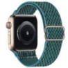 Bohemian nylon szíj Apple Watch ultra 2 49mm 41mm 45mm 38/40/44mm rugalmas fényes karkötőhöz iWatch Series 9/8/7 6 5 4 Se Band