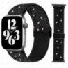 Bohemian nylon szíj Apple Watch ultra 2 49mm 41mm 45mm 38/40/44mm rugalmas fényes karkötőhöz iWatch Series 9/8/7 6 5 4 Se Band