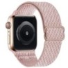 Bohemian nylon szíj Apple Watch ultra 2 49mm 41mm 45mm 38/40/44mm rugalmas fényes karkötőhöz iWatch Series 9/8/7 6 5 4 Se Band