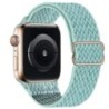 Bohemian nylon szíj Apple Watch ultra 2 49mm 41mm 45mm 38/40/44mm rugalmas fényes karkötőhöz iWatch Series 9/8/7 6 5 4 Se Band