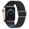 Bohemian nylon szíj Apple Watch ultra 2 49mm 41mm 45mm 38/40/44mm rugalmas fényes karkötőhöz iWatch Series 9/8/7 6 5 4 Se Band