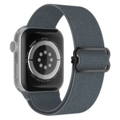 Bohemian nylon szíj Apple Watch ultra 2 49mm 41mm 45mm 38/40/44mm rugalmas fényes karkötőhöz iWatch Series 9/8/7 6 5 4 Se Band