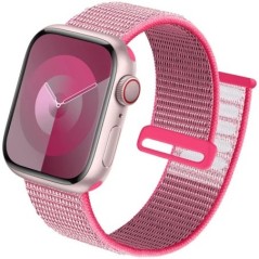 Nylon szíj Apple óra szíjhoz 40mm 44mm 49mm 45mm 41mm 38mm 42mm 44mm karkötő iwatch Series 9 8 se 7 6 5 4 3 ultra 2 szíj