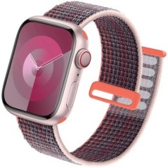 Nylon szíj Apple óra szíjhoz 40mm 44mm 49mm 45mm 41mm 38mm 42mm 44mm karkötő iwatch Series 9 8 se 7 6 5 4 3 ultra 2 szíj