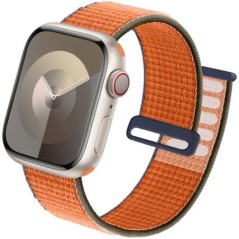 Nylon szíj Apple óra szíjhoz 40mm 44mm 49mm 45mm 41mm 38mm 42mm 44mm karkötő iwatch Series 9 8 se 7 6 5 4 3 ultra 2 szíj