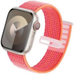 Nylon szíj Apple óra szíjhoz 40mm 44mm 49mm 45mm 41mm 38mm 42mm 44mm karkötő iwatch Series 9 8 se 7 6 5 4 3 ultra 2 szíj