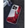 Luxus IMD Lens Circle Spider Man Cartoon Skin TPU telefontok iPhone 13 Pro Max 15 Pro 14 Plus 12 X XS Max XR 11 Pro telefonhoz