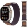 Alpine Loop Apple Watch Ultra Band 49mm 44mm 40mm 45mm 41mm 42mm 45 44mm nylon karkötő correa iWatch series 9 8 3 se pántok