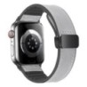 Szilikon+bőr szíj Apple óra szíjhoz 49mm 44mm 45mm 42mm 40mm Tartozékok Karkötő iWatch Ultra Series 9 8 7 SE 6 5 4