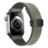 Szilikon+bőr szíj Apple óra szíjhoz 49mm 44mm 45mm 42mm 40mm Tartozékok Karkötő iWatch Ultra Series 9 8 7 SE 6 5 4