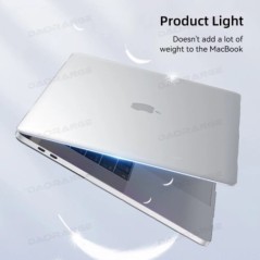 MacBook tokhoz MacBook Pro 14.2 A2442 A2779 Pro 15.4 16 16.2 MacBook Air 13.3 M2 13.6 A2681 TPU puha fedelű táska tartozékokhoz