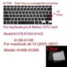 Billentyűzet borító Apple Macbook pro13/16/15 Air13 hüvelykes összes sorozat laptop szilikon tok átlátszó védő bőr A2941 A2442 A