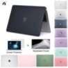 Laptop tok Macbook Air 13 Case M1 Chip Pro 13 2023 M2 Air 13.6 15 Funda Macbook Pro 14 tokhoz 2023 M3 Pro 16 héj