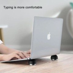 Oatsbasf laptop állvány Notebook tartozékok Laptop gombatartó Összehajtható mini hűtőállvány Macbook Pro Air támogatási konzolho