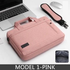 Laptop táska Sleeve Case Vállas kézitáska Notebook tasak Táska 13 14 15 15,6 17 hüvelykes Macbook Air Pro HP Huawei Asus Dell sz