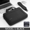 Laptop táska Sleeve Case Vállas kézitáska Notebook tasak Táska 13 14 15 15,6 17 hüvelykes Macbook Air Pro HP Huawei Asus Dell sz