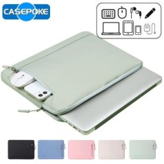 CASEPOKE Laptop Sleeve Case 13,3 14,6 15,6 hüvelykes notebook táska táblagép vízálló tok MacBook Air Pro Lenovo Hp Dell férfi nő