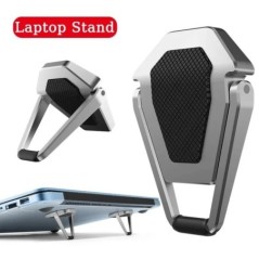 Fém összecsukható laptopállvány univerzális csúszásmentes konzol Támogatás Macbook Pro Air Lenovo notebook laptopokhoz Rögzítő t