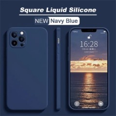 iPhone 111 12 13 14 15 Pro Max Mini Case hivatalos négyzet alakú folyékony szilikon tok iPhone X XS XR 7 8 Plus SE 2020 borítóho