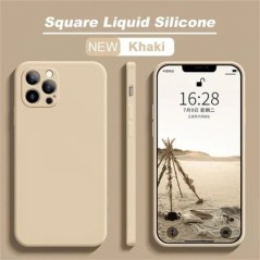 iPhone 111 12 13 14 15 Pro Max Mini Case hivatalos négyzet alakú folyékony szilikon tok iPhone X XS XR 7 8 Plus SE 2020 borítóho