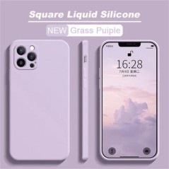 iPhone 111 12 13 14 15 Pro Max Mini Case hivatalos négyzet alakú folyékony szilikon tok iPhone X XS XR 7 8 Plus SE 2020 borítóho