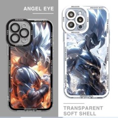 Dragon Ball Anime telefontok Apple iPhone 15 Pro Max 13 14 Plus 12 Mini 11 Pro XR 8 SE 7 6S XS MAX ütésálló páncélburkolathoz