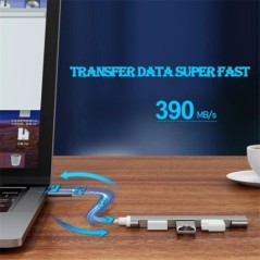 USB C HUB 3.0 3.1 C típusú HUB 4 portos multi Splitter Adapter OTG Lenovo Xiaomi Macbook Pro 13 15 Air Pro számítógép-tartozékok