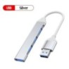 USB C HUB 3.0 3.1 C típusú HUB 4 portos multi Splitter Adapter OTG Lenovo Xiaomi Macbook Pro 13 15 Air Pro számítógép-tartozékok