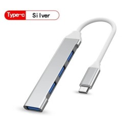 USB C HUB 3.0 3.1 C típusú HUB 4 portos multi Splitter Adapter OTG Lenovo Xiaomi Macbook Pro 13 15 Air Pro számítógép-tartozékok