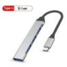 USB C HUB 3.0 3.1 C típusú HUB 4 portos multi Splitter Adapter OTG Lenovo Xiaomi Macbook Pro 13 15 Air Pro számítógép-tartozékok