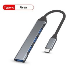 USB C HUB 3.0 3.1 C típusú HUB 4 portos multi Splitter Adapter OTG Lenovo Xiaomi Macbook Pro 13 15 Air Pro számítógép-tartozékok