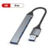 USB C HUB 3.0 3.1 C típusú HUB 4 portos multi Splitter Adapter OTG Lenovo Xiaomi Macbook Pro 13 15 Air Pro számítógép-tartozékok