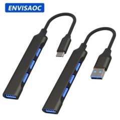 USB C HUB 3.0 Type C 3.1 3/4 Port Multi Splitter Adapter OTG USB Macbook Pro 13 15 Air M1 Pro HUAWEI nintendo PC-tartozékok