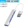 USB C HUB 3.0 Type C 3.1 3/4 Port Multi Splitter Adapter OTG USB Macbook Pro 13 15 Air M1 Pro HUAWEI nintendo PC-tartozékok