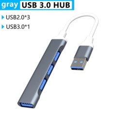 USB C HUB 3.0 Type C 3.1 3/4 Port Multi Splitter Adapter OTG USB Macbook Pro 13 15 Air M1 Pro HUAWEI nintendo PC-tartozékok