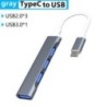 USB C HUB 3.0 Type C 3.1 3/4 Port Multi Splitter Adapter OTG USB Macbook Pro 13 15 Air M1 Pro HUAWEI nintendo PC-tartozékok