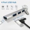 4 portos Multi Splitter Type C HUB 3.0 USB 3.1 Adapter OTG Xiaomi Lenovo Macbook 13 15 Air Pro PC számítógép-tartozékok