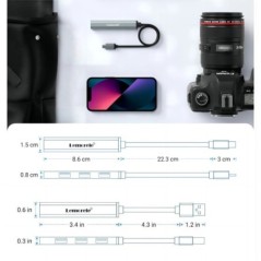 Lemorele USB Hub Type C Hub USB3.0 OTG 4 Port USB C/A HUB Multi Splitter Adapter Laptop Tartozékok Lenovo Macbook Prohoz