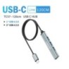 Lemorele USB Hub Type C Hub USB3.0 OTG 4 Port USB C/A HUB Multi Splitter Adapter Laptop Tartozékok Lenovo Macbook Prohoz