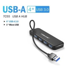 Lemorele USB Hub Type C Hub USB3.0 OTG 4 Port USB C/A HUB Multi Splitter Adapter Laptop Tartozékok Lenovo Macbook Prohoz