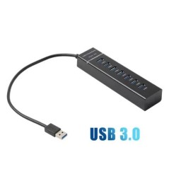 USB hub, USB elosztó laptophoz, többportos USB 3.0 hub portbővítő gyors adatátvitel 4 portos Windows PC Mac nyomtató mobil merev